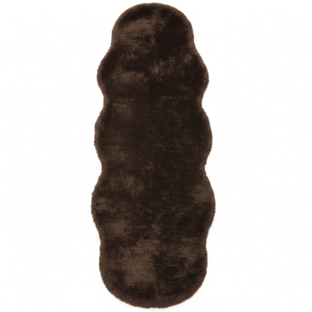 Luxe Plush Shaggy Floor Mat | Ultra-Soft Faux Fur Runner Rug | Wavy Organic Shape | 60×180 cm | - Al Kabayel Discount CentreLuxe Plush Shaggy Floor Mat | Ultra-Soft Faux Fur Runner Rug | Wavy Organic Shape | 60×180 cm |DoormatsAKDCAl Kabayel Discount Centre