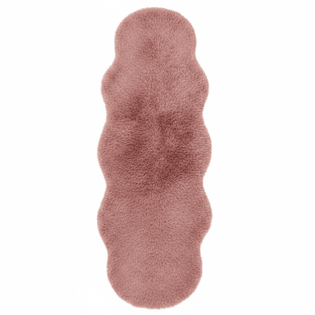 Luxe Plush Shaggy Floor Mat | Ultra-Soft Faux Fur Runner Rug | Wavy Organic Shape | 60×180 cm | - Al Kabayel Discount CentreLuxe Plush Shaggy Floor Mat | Ultra-Soft Faux Fur Runner Rug | Wavy Organic Shape | 60×180 cm |DoormatsAKDCAl Kabayel Discount Centre