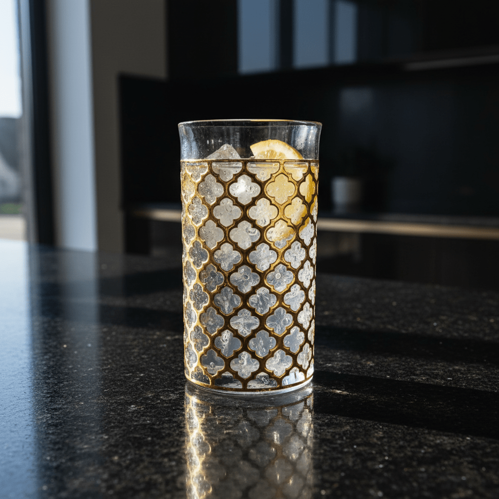 LuxeGold Premium Acrylic Drinking Tumbler with Elegant Golden Decorative Design – 13 cm - Al Kabayel Discount CentreLuxeGold Premium Acrylic Drinking Tumbler with Elegant Golden Decorative Design – 13 cmTumblersAKDCAl Kabayel Discount Centre
