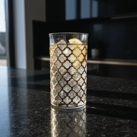 LuxeGold Premium Acrylic Drinking Tumbler with Elegant Golden Decorative Design – 13 cm - Al Kabayel Discount CentreLuxeGold Premium Acrylic Drinking Tumbler with Elegant Golden Decorative Design – 13 cmTumblersAKDCAl Kabayel Discount Centre