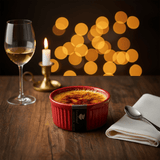 Luxehome Red Ceramic Ramekin Bowl | 9×4 cm | - Al Kabayel Discount CentreLuxehome Red Ceramic Ramekin Bowl | 9×4 cm |BowlsLUXEHOMEAl Kabayel Discount Centre