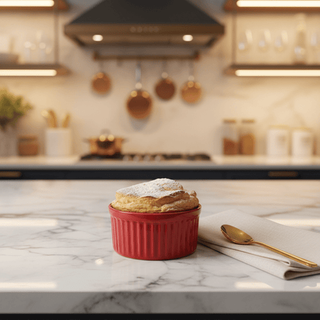 Luxehome Red Ceramic Ramekin Bowl | 9×4 cm | - Al Kabayel Discount CentreLuxehome Red Ceramic Ramekin Bowl | 9×4 cm |BowlsLUXEHOMEAl Kabayel Discount Centre