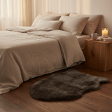 Luxurious Faux Fur Area Mat | 60×90 cm | Soft Fluffy Non-Slip Floor Mat for Bedroom, Living Room & Cozy Spaces | Dark Brown Taupe - Al Kabayel Discount CentreLuxurious Faux Fur Area Mat | 60×90 cm | Soft Fluffy Non-Slip Floor Mat for Bedroom, Living Room & Cozy Spaces | Dark Brown TaupeDoormatsAKDCAl Kabayel Discount Centre