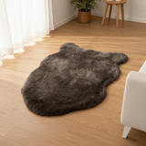 Luxurious Faux Fur Area Mat | 60×90 cm | Soft Fluffy Non-Slip Floor Mat for Bedroom, Living Room & Cozy Spaces | Dark Brown Taupe - Al Kabayel Discount CentreLuxurious Faux Fur Area Mat | 60×90 cm | Soft Fluffy Non-Slip Floor Mat for Bedroom, Living Room & Cozy Spaces | Dark Brown TaupeDoormatsAKDCAl Kabayel Discount Centre