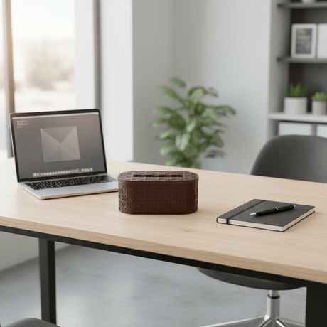 Luxury Brown Pop Tissue Box with Modern Decorative Finish – Elegant Tissue Holder for Home and Office 21×10 cm - Al Kabayel Discount CentreLuxury Brown Pop Tissue Box with Modern Decorative Finish – Elegant Tissue Holder for Home and Office 21×10 cmNapkin Holders & Tissue BoxAKDCAl Kabayel Discount Centre