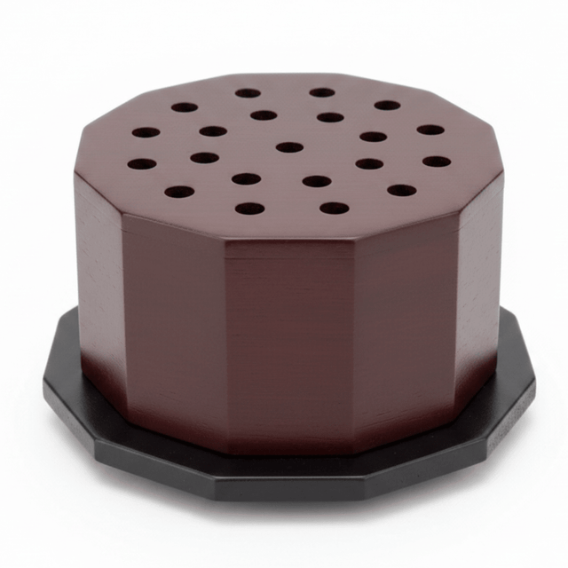 Luxury Brown Wooden Octagonal Incense Burner | Bakhoor & Oud Holder | 6×10 cm - Al Kabayel Discount CentreLuxury Brown Wooden Octagonal Incense Burner | Bakhoor & Oud Holder | 6×10 cmIncense BurnerAKDCAl Kabayel Discount Centre