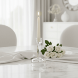 Luxury Glass Footed Decorative Candle Holder for Living Room and Table Styling – 15cm - Al Kabayel Discount CentreLuxury Glass Footed Decorative Candle Holder for Living Room and Table Styling – 15cmHome Décor AccentsAKDCAl Kabayel Discount Centre