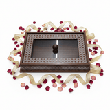 Luxury Rectangle Wooden Candy Box with Acrylic Mirrored Lid | Islamic Geometric Pattern | 32×22 cm - Al Kabayel Discount CentreLuxury Rectangle Wooden Candy Box with Acrylic Mirrored Lid | Islamic Geometric Pattern | 32×22 cmJars & Food SaversAKDCAl Kabayel Discount Centre