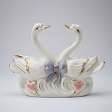 Luxury White Ceramic Swan Table Décor with Elegant Artistic Finish for Home Decoration – 12×10cm - Al Kabayel Discount CentreLuxury White Ceramic Swan Table Décor with Elegant Artistic Finish for Home Decoration – 12×10cmHome Décor AccentsAKDCAl Kabayel Discount Centre