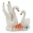 Luxury White Ceramic Swan Table Décor with Multicolour Floral Artwork for Home Decoration – 12×14cm - Al Kabayel Discount CentreLuxury White Ceramic Swan Table Décor with Multicolour Floral Artwork for Home Decoration – 12×14cmHome Décor AccentsAKDCAl Kabayel Discount Centre