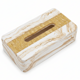 Luxury White & Gold Pop Tissue Box Holder with Elegant Decorative Finish – Premium Modern Tissue Storage Case 22×12 cm - Al Kabayel Discount CentreLuxury White & Gold Pop Tissue Box Holder with Elegant Decorative Finish – Premium Modern Tissue Storage Case 22×12 cmNapkin Holders & Tissue BoxAKDCAl Kabayel Discount Centre