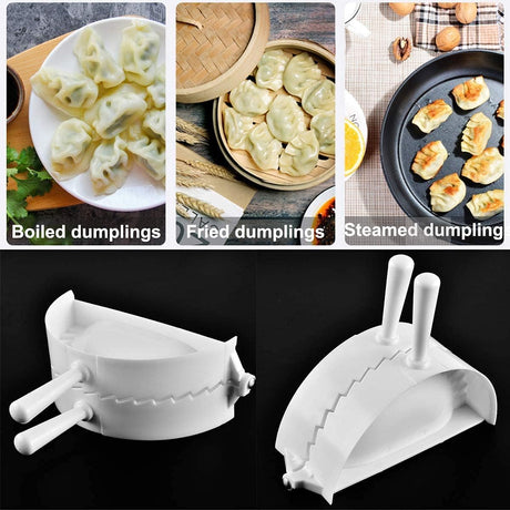 LY Dumpling Mould 3pcs Set 18.5cm*10cm, White - Al Kabayel Discount CentreLY Dumpling Mould 3pcs Set 18.5cm*10cm, WhiteCookware AccessoriesLYAl Kabayel Discount Centre