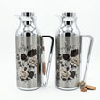 Mahra Stainless Steel Vacuum Flask 1L + 1L Set – Floral Edition (Set of 2) - Al Kabayel Discount CentreMahra Stainless Steel Vacuum Flask 1L + 1L Set – Floral Edition (Set of 2)ThermosMAHRAAl Kabayel Discount Centre
