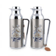 Mahra Stainless Steel Vacuum Flask 1L + 1L Set of 2 – Floral Edition - Al Kabayel Discount CentreMahra Stainless Steel Vacuum Flask 1L + 1L Set of 2 – Floral EditionThermosMAHRAAl Kabayel Discount Centre