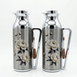 Mahra Stainless Steel Vacuum Flask Set 1L + 1L – Floral Edition (Set of 2) - Al Kabayel Discount CentreMahra Stainless Steel Vacuum Flask Set 1L + 1L – Floral Edition (Set of 2)ThermosMAHRAAl Kabayel Discount Centre