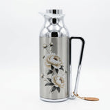 Mahra Stainless Steel Vacuum Flask Set 1L + 1L – Floral Edition (Set of 2) - Al Kabayel Discount CentreMahra Stainless Steel Vacuum Flask Set 1L + 1L – Floral Edition (Set of 2)ThermosMAHRAAl Kabayel Discount Centre
