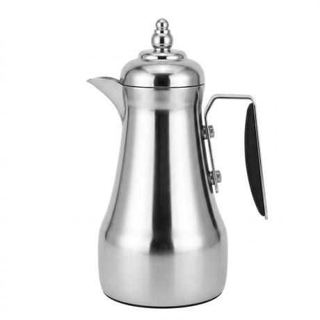 Mahra Vacuum Flask Set 1L + 1L Matt Nickel with Black Handle - Al Kabayel Discount CentreMahra Vacuum Flask Set 1L + 1L Matt Nickel with Black HandleTheromesMAHRAAl Kabayel Discount Centre