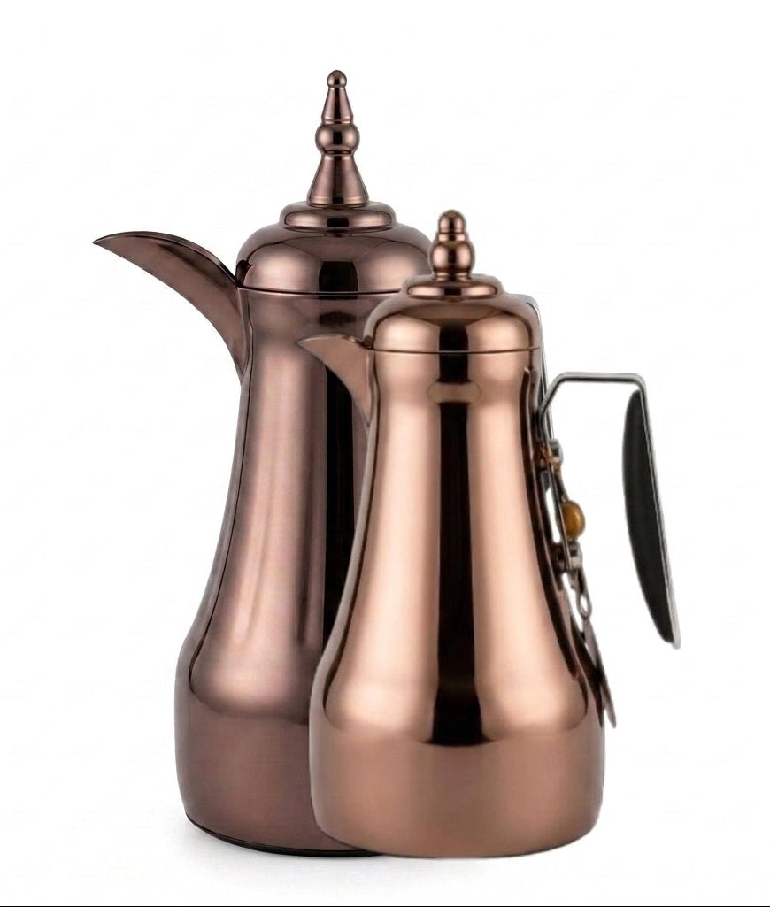 Mahra Vacuum Flask Set Arabic Dallah 1+1 Ltr Dark Red Coffee & Black - Al Kabayel Discount CentreMahra Vacuum Flask Set Arabic Dallah 1+1 Ltr Dark Red Coffee & BlackTheromesMAHRAAl Kabayel Discount Centre
