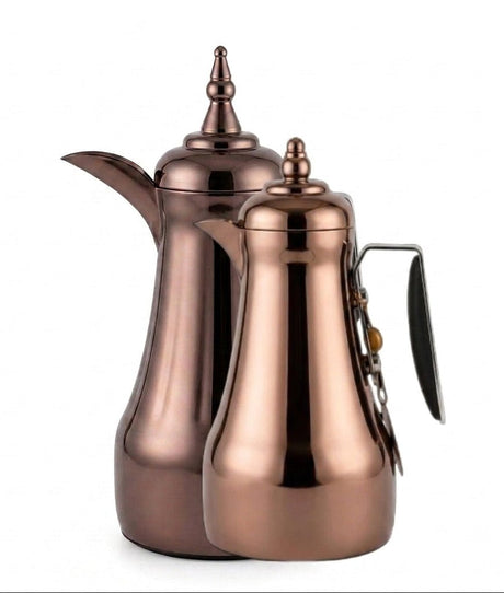 Mahra Vacuum Flask Set Arabic Dallah 1+1 Ltr Dark Red Coffee & Black - Al Kabayel Discount CentreMahra Vacuum Flask Set Arabic Dallah 1+1 Ltr Dark Red Coffee & BlackTheromesMAHRAAl Kabayel Discount Centre