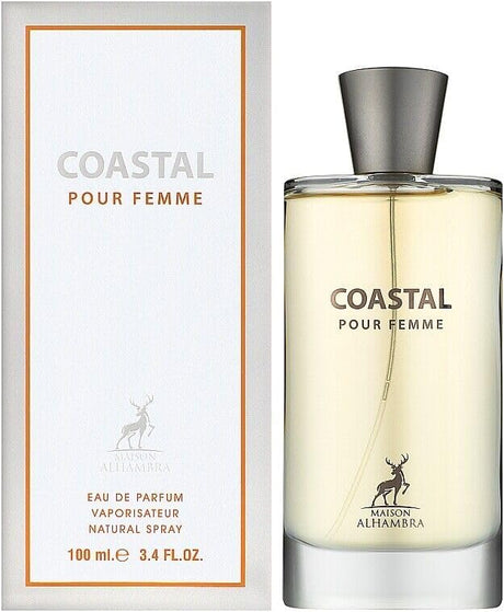 Maison Alhambra Coastal Pour Femme EDP - 100ml - Al Kabayel Discount CentreMaison Alhambra Coastal Pour Femme EDP - 100mlPerfumesMAISON ALHAMBRAAl Kabayel Discount Centre