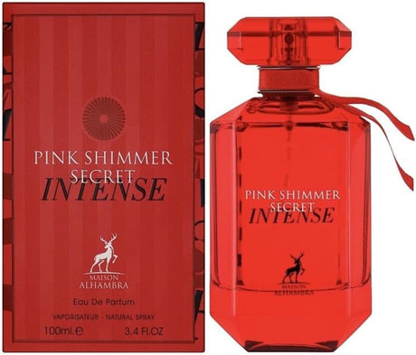 Maison Alhambra Pink Shimmer Secret Intense EDP - 100ML - Al Kabayel Discount CentreMaison Alhambra Pink Shimmer Secret Intense EDP - 100MLPerfumesMAISON ALHAMBRAAl Kabayel Discount Centre