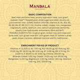 Mandala Premium Dry Dog Food, Beef & Chicken Recipe, All Breeds Puppies Dogs, 1kg - Al Kabayel Discount CentreMandala Premium Dry Dog Food, Beef & Chicken Recipe, All Breeds Puppies Dogs, 1kgPet SuppliesMANDALAAl Kabayel Discount Centre