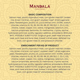 Mandala Premium Selection Dry Cat Food, Salmon & Rice Recipe, Sterilized Adult Cats, 1kg - Al Kabayel Discount CentreMandala Premium Selection Dry Cat Food, Salmon & Rice Recipe, Sterilized Adult Cats, 1kgPet SuppliesMANDALAAl Kabayel Discount Centre