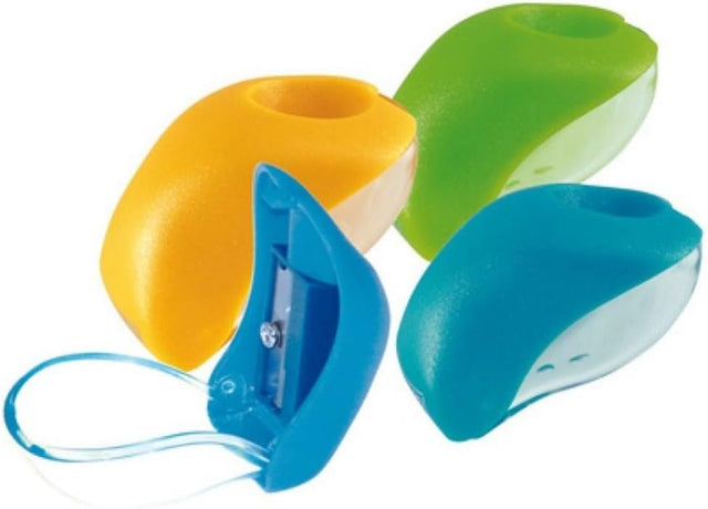 Maped Bulbo Pencil Sharpener – Set of 4, Multicolor Assorted - Al Kabayel Discount CentreMaped Bulbo Pencil Sharpener – Set of 4, Multicolor AssortedErasers & SharpenersMAPEDAl Kabayel Discount Centre