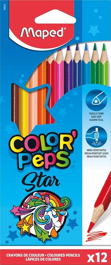 Maped Color Pencil 12Pcs - Al Kabayel Discount CentreMaped Color Pencil 12PcsColor PencilsMAPEDAl Kabayel Discount Centre