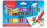 Maped Color'Peps Wax 861013 Wax Crayons Box Of 24 - Al Kabayel Discount CentreMaped Color'Peps Wax 861013 Wax Crayons Box Of 24CrayonsMAPEDAl Kabayel Discount Centre