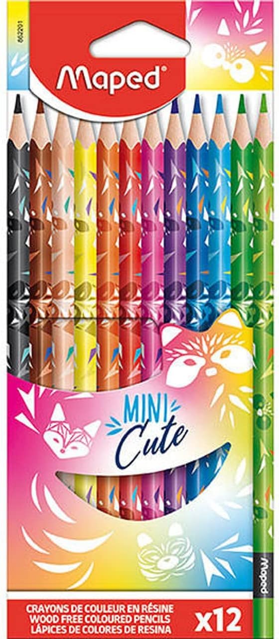 Maped Crayons 12Pcs Color Mini Cute - Al Kabayel Discount CentreMaped Crayons 12Pcs Color Mini CuteColor PencilsMAPEDAl Kabayel Discount Centre