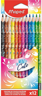 Maped Crayons 12Pcs Color Mini Cute - Al Kabayel Discount CentreMaped Crayons 12Pcs Color Mini CuteColor PencilsMAPEDAl Kabayel Discount Centre