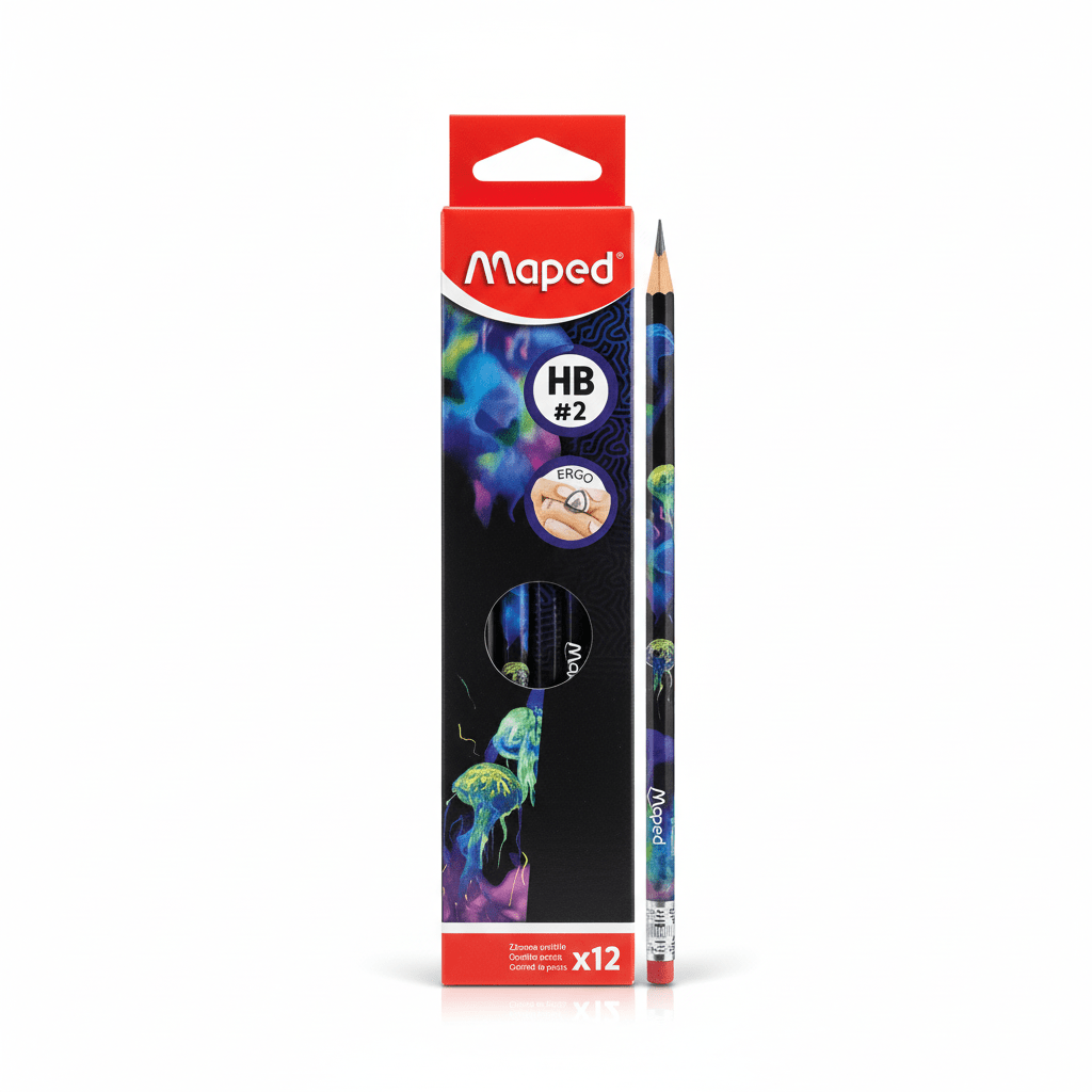 Maped Graphite Pencil HB 2 – 12 Pcs | Multi Colour - Al Kabayel Discount CentreMaped Graphite Pencil HB 2 – 12 Pcs | Multi ColourPens, Pencils & MarkersMAPEDAl Kabayel Discount Centre