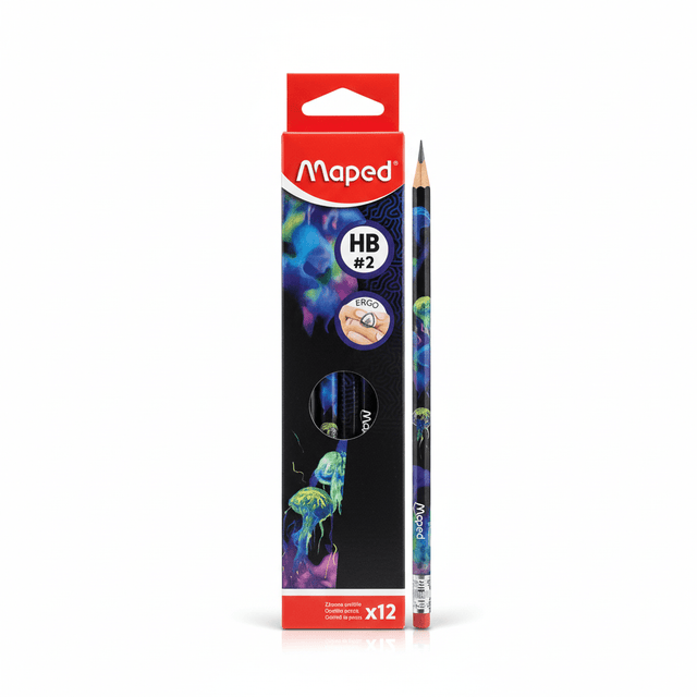 Maped Graphite Pencil HB 2 – 12 Pcs | Multi Colour - Al Kabayel Discount CentreMaped Graphite Pencil HB 2 – 12 Pcs | Multi ColourPens, Pencils & MarkersMAPEDAl Kabayel Discount Centre