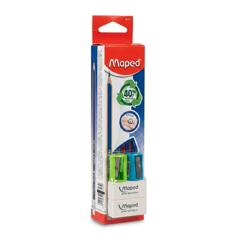 Maped HB2 Pencil Set with Sharpeners & Erasers – Assorted Colors (24 Pencils) - Al Kabayel Discount CentreMaped HB2 Pencil Set with Sharpeners & Erasers – Assorted Colors (24 Pencils)Pens, Pencils & MarkersMAPEDAl Kabayel Discount Centre