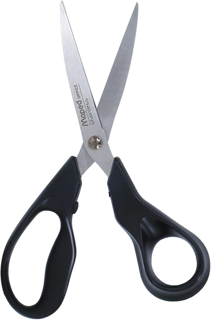Maped Helix Usa Maped Eco - Friendly Recycled Scissors, Adult, 7 Inch, Right Handed (498149), Black - Al Kabayel Discount CentreMaped Helix Usa Maped Eco - Friendly Recycled Scissors, Adult, 7 Inch, Right Handed (498149), BlackScissorsMAPEDAl Kabayel Discount Centre