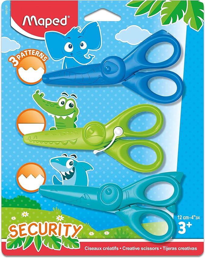Maped Kids Scissor 3Pcs - Al Kabayel Discount CentreMaped Kids Scissor 3PcsScissorsMAPEDAl Kabayel Discount Centre