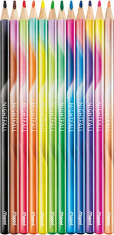 Maped Nightfall Wood Coloured Pencils – 12 Pack - Al Kabayel Discount CentreMaped Nightfall Wood Coloured Pencils – 12 PackColor PencilsMAPEDAl Kabayel Discount Centre