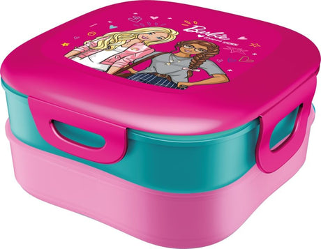 Maped Picnik Lunch Box Concept Kids Barbie 3 - in - 1 - Pink&Cyan - Al Kabayel Discount CentreMaped Picnik Lunch Box Concept Kids Barbie 3 - in - 1 - Pink&CyanLunch BoxMAPEDAl Kabayel Discount Centre