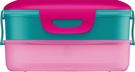 Maped Picnik Lunch Box Concept Kids Barbie 3 - in - 1 - Pink&Cyan - Al Kabayel Discount CentreMaped Picnik Lunch Box Concept Kids Barbie 3 - in - 1 - Pink&CyanLunch BoxMAPEDAl Kabayel Discount Centre