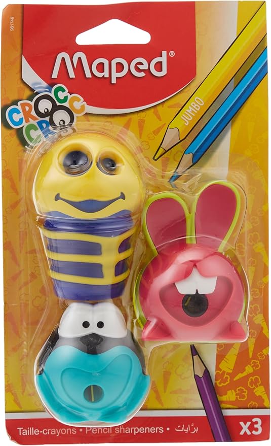 Maped Sharpener 3Pcs Set - Al Kabayel Discount CentreMaped Sharpener 3Pcs SetErasers & SharpenersMAPEDAl Kabayel Discount Centre