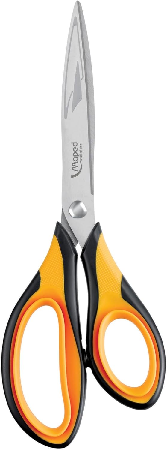 Maped Ultimate Precision Scissors 8.25 Inches, Black/Orange - Al Kabayel Discount CentreMaped Ultimate Precision Scissors 8.25 Inches, Black/OrangeScissorsMAPEDAl Kabayel Discount Centre