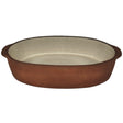 Maria Terracotta Oval Clay Baker Oven Microwave Dishwasher & Freezer Safe (Medium) 27cmX17cmX5cm - (FloralWhite&Clay) - Al Kabayel Discount CentreMaria Terracotta Oval Clay Baker Oven Microwave Dishwasher & Freezer Safe (Medium) 27cmX17cmX5cm - (FloralWhite&Clay)CookwareMARIAAl Kabayel Discount Centre