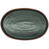Maria Terracotta Oval Clay Tray Oven Microwave Dishwasher & Freezer Safe - 19cmX13cm - (Clay&Green) - Al Kabayel Discount CentreMaria Terracotta Oval Clay Tray Oven Microwave Dishwasher & Freezer Safe - 19cmX13cm - (Clay&Green)Serving TraysMARIAAl Kabayel Discount Centre
