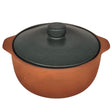 Maria Terracotta Round Clay Medium Casserole With Lid Traditional - 17cmX6cm(Green&Clay) - Al Kabayel Discount CentreMaria Terracotta Round Clay Medium Casserole With Lid Traditional - 17cmX6cm(Green&Clay)CasserolesMARIAAl Kabayel Discount Centre