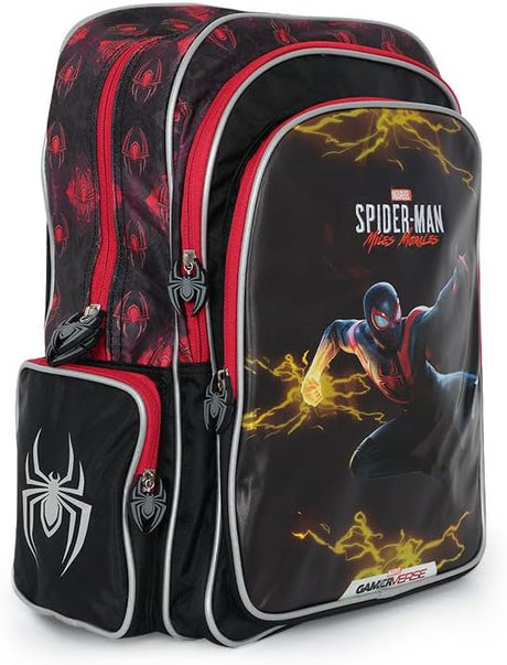 Marvel Spider - Man Miles Morales Backpack 18" - Al Kabayel Discount CentreMarvel Spider - Man Miles Morales Backpack 18"School BagsMARVELAl Kabayel Discount Centre