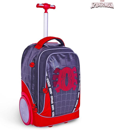 Marvel Spiderman Premium 3 - in - 1 School Set Includes 20" Trolley with Big Wheels, Lunch Bag, Pencil Case - Al Kabayel Discount CentreMarvel Spiderman Premium 3 - in - 1 School Set Includes 20" Trolley with Big Wheels, Lunch Bag, Pencil CaseSchool BagsMarvelAl Kabayel Discount Centre