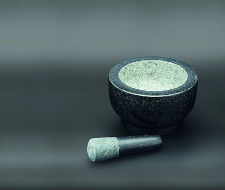 Master Class Round Solid Marble Mortar and Pestle - 20cmX12cm - Sleeved - Al Kabayel Discount CentreMaster Class Round Solid Marble Mortar and Pestle - 20cmX12cm - SleevedKitchen Utensils & GadgetsMaster ClassAl Kabayel Discount Centre