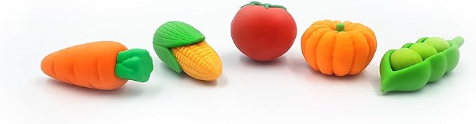 Maxi 5Pc 3D Vegetables Eraser, 3D Mini Erasers Assorted Erasers For Birthday Party Supplies Favors, School Classroom Rewards, And Novelty Toys - Al Kabayel Discount CentreMaxi 5Pc 3D Vegetables Eraser, 3D Mini Erasers Assorted Erasers For Birthday Party Supplies Favors, School Classroom Rewards, And Novelty ToysErasers & SharpenersMAXIAl Kabayel Discount Centre