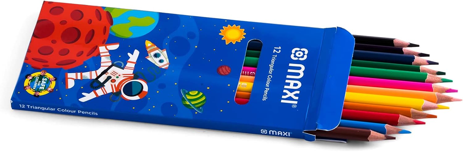 Maxi Art Supplies Set - 36 Pcs Multicolor Felt Pen, Color Pencil, Wax Crayons - School & Home Use - Ages 3+ - Al Kabayel Discount CentreMaxi Art Supplies Set - 36 Pcs Multicolor Felt Pen, Color Pencil, Wax Crayons - School & Home Use - Ages 3+Pens, Pencils & MarkersMAXIAl Kabayel Discount Centre